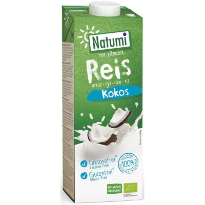 Natumi Napój ryżowo-kokosowy bezglutenowy bio 1 l
